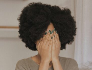 Black woman with afro. 4c hair. 4b hair. DIY hair mask for curly hair